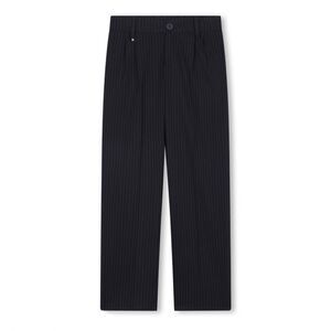 BOSS - Pinstripe Dress Pants - Navy